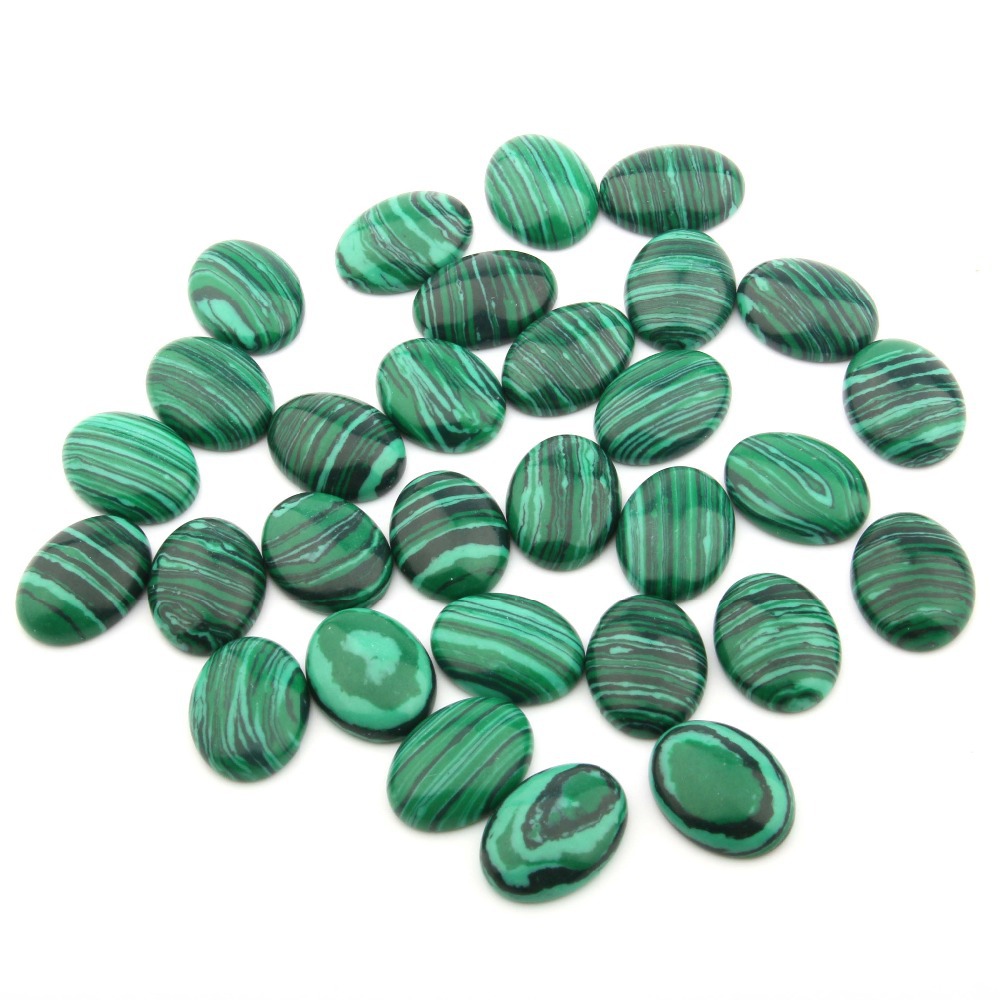 malachite, 12x16mm