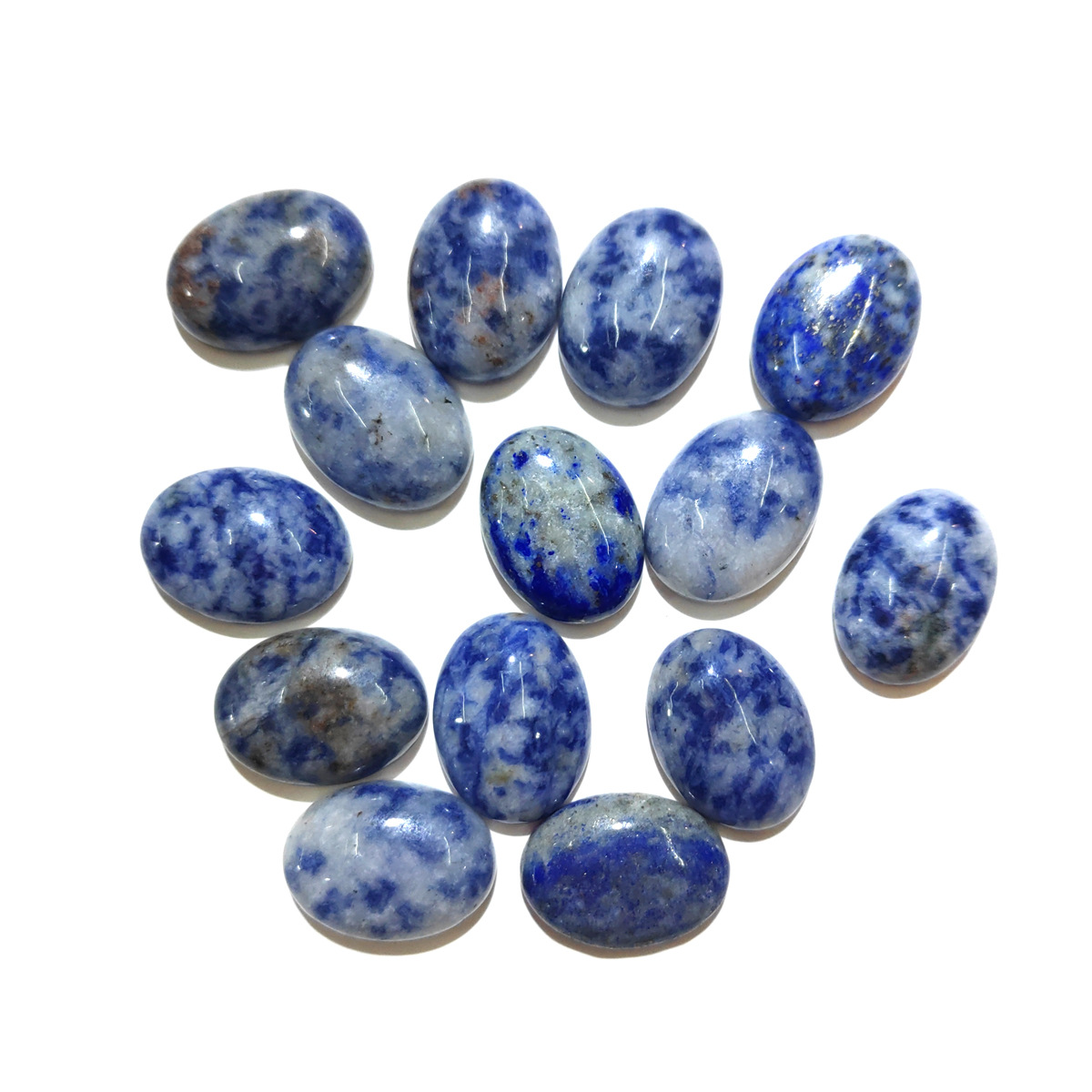 Blue Spot, 12x16mm