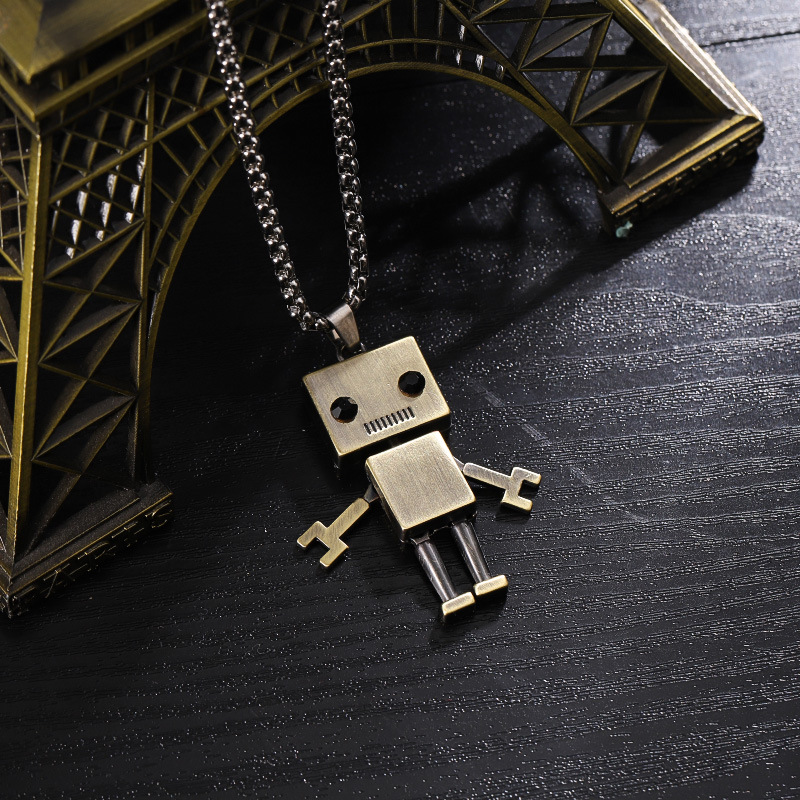 Bronze robot-alloy chain