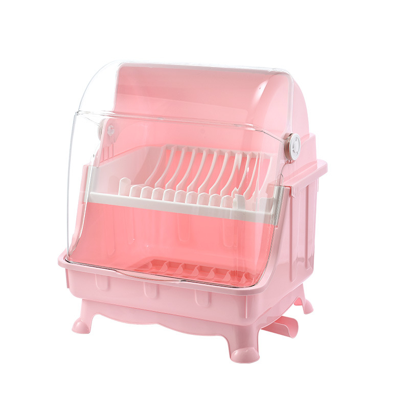 Supreme Double Dish Rack Pink