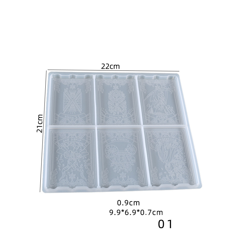 1:Tarot card mould 01