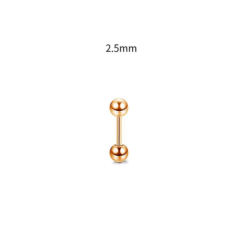 Rose gold 2.5mm