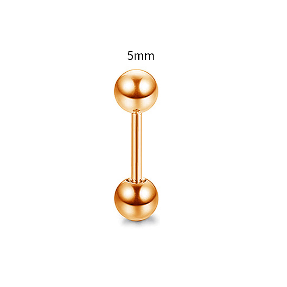 Rose gold 5mm