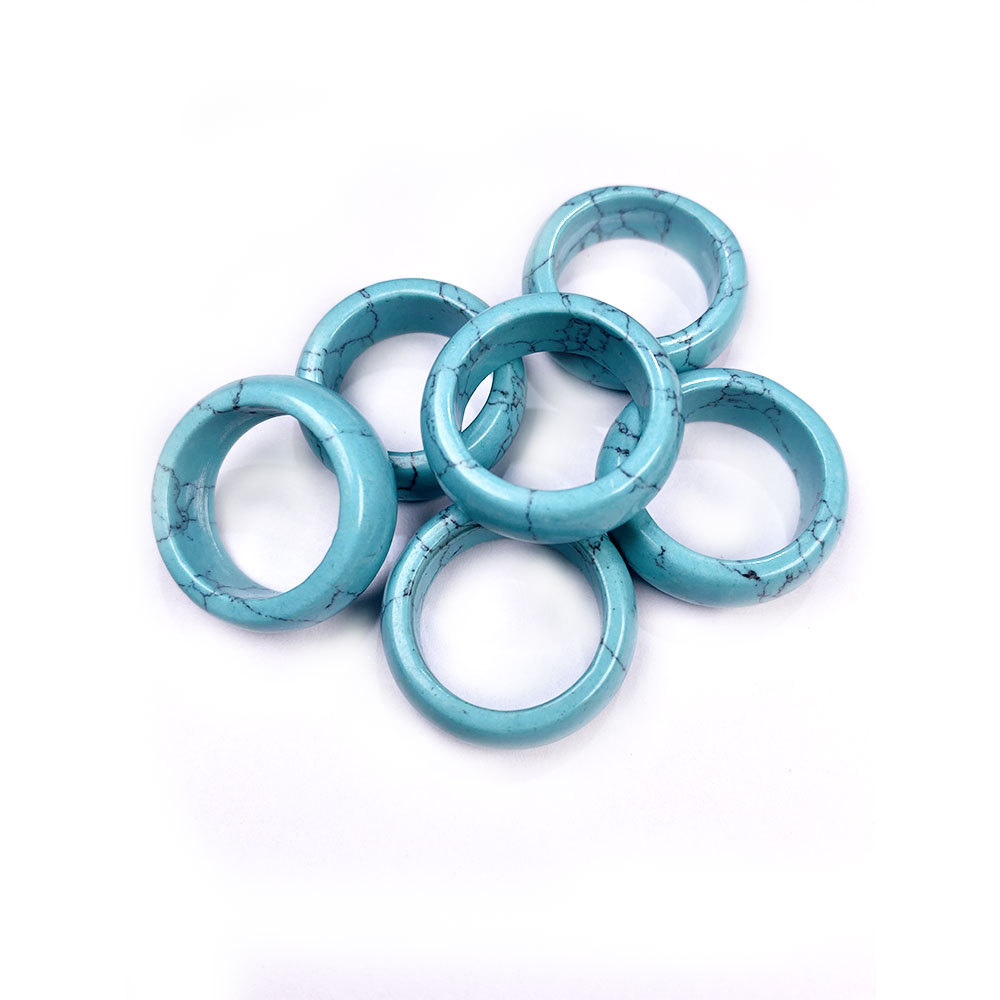 blue turquoise, Internal Diameter: 18mm