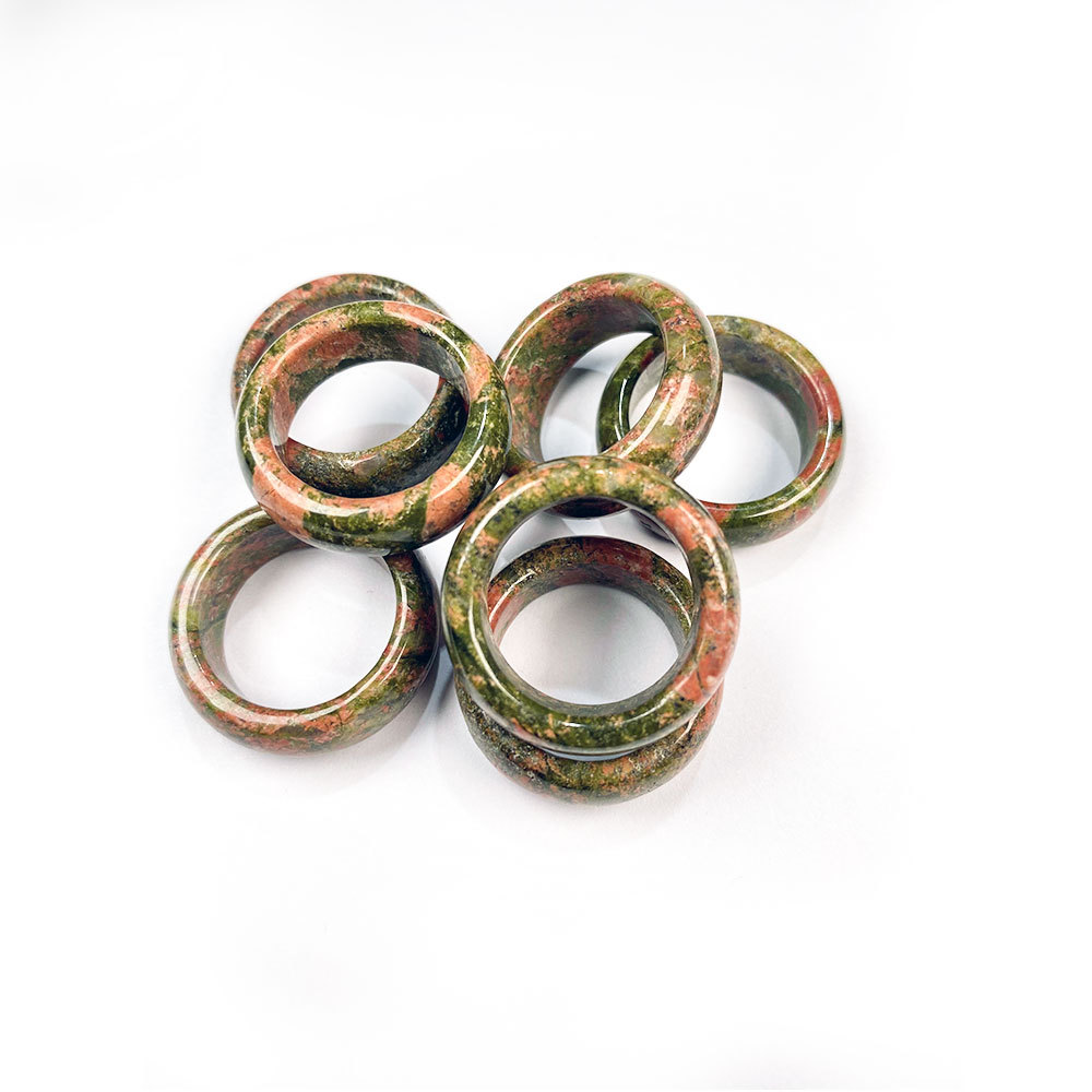 Unakite, Internal Diameter: 18mm