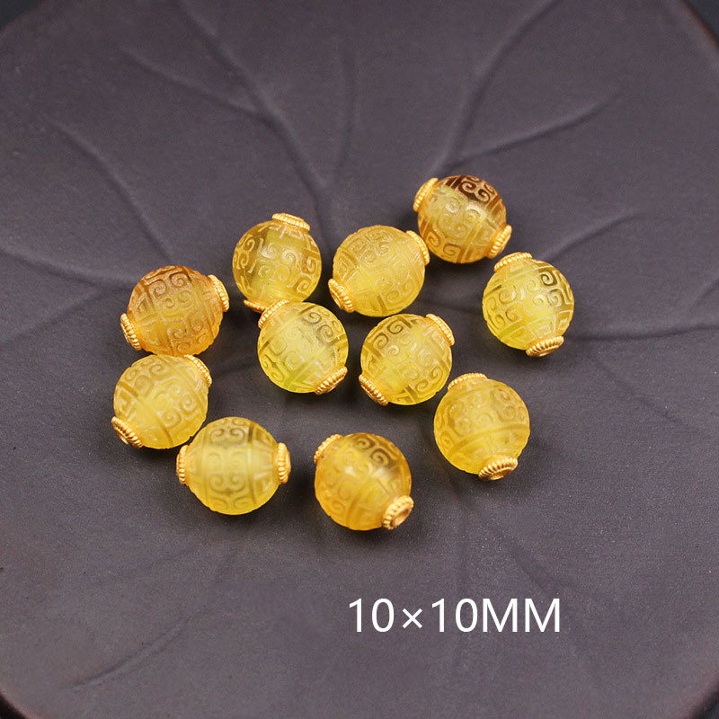 beeswax beads