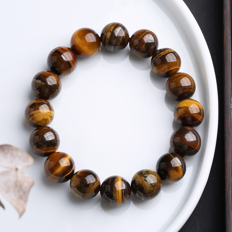 Tiger Eye AB+ 12mm