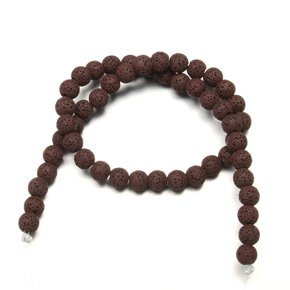 Dark brown 6mm