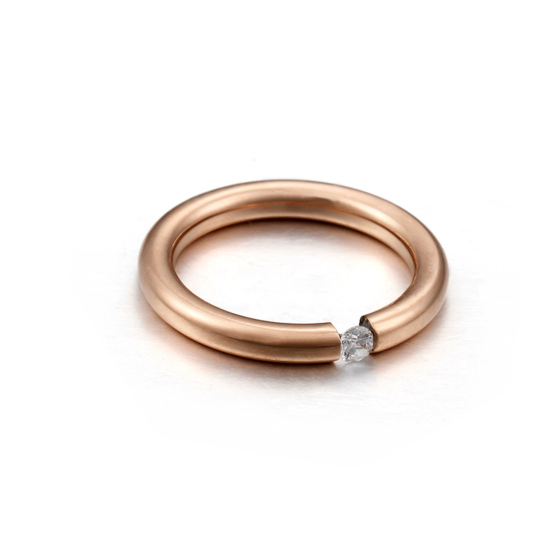 3:4mm, rose gold