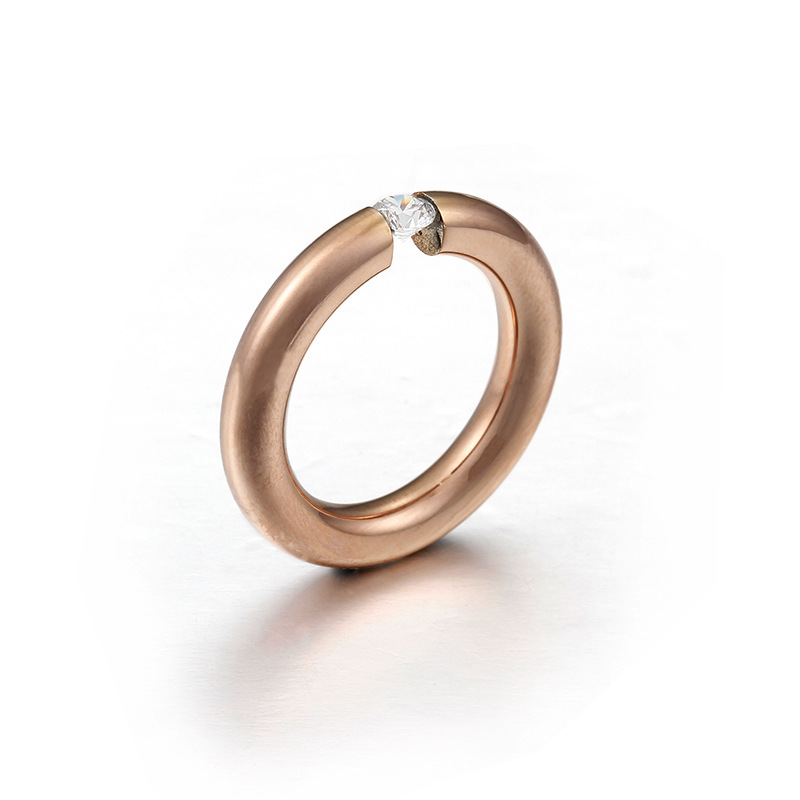 7:3mm, rose gold