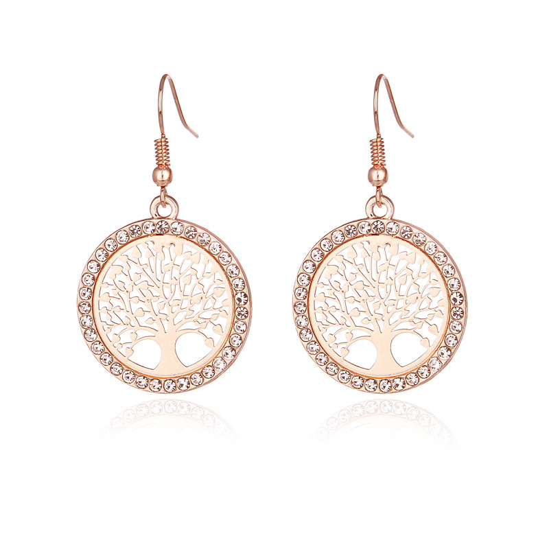 earrings rose gold