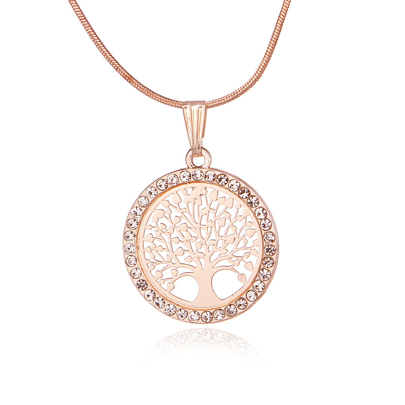 necklace rose gold