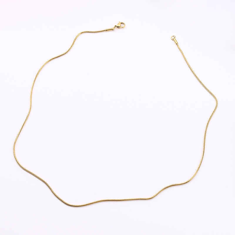 Gold 1.2*50CM Chain Length