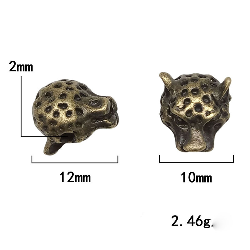 Qinggu leopard head 10*12-2mm