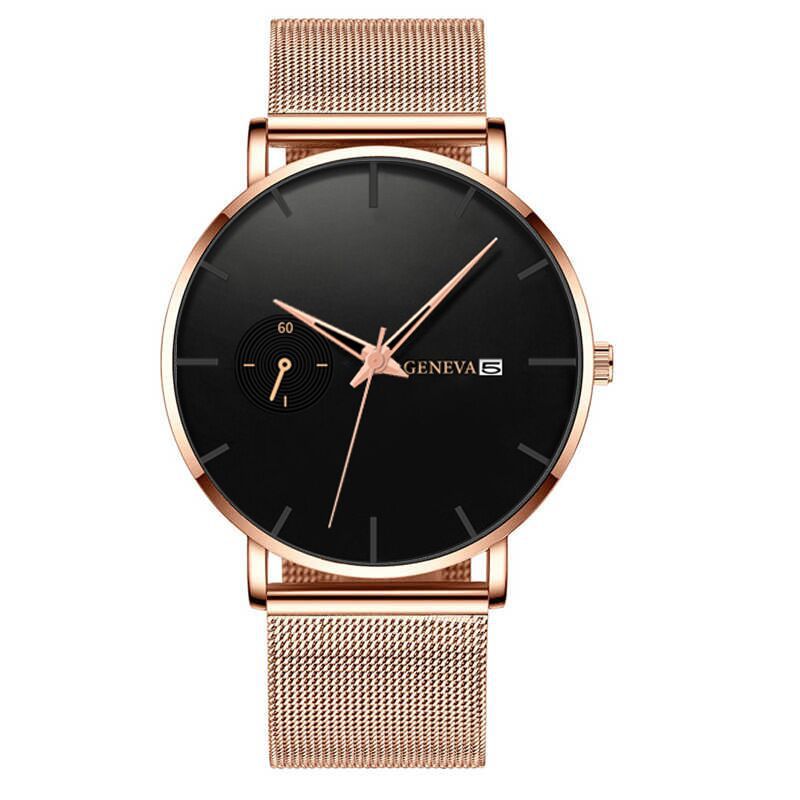 4:Rose Gold Mesh Belt Rose Gold Shell Rose Gold Needle