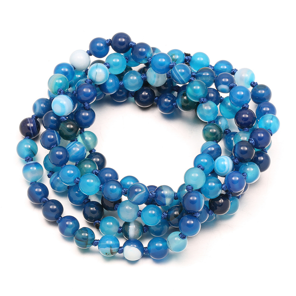 18 blue agate