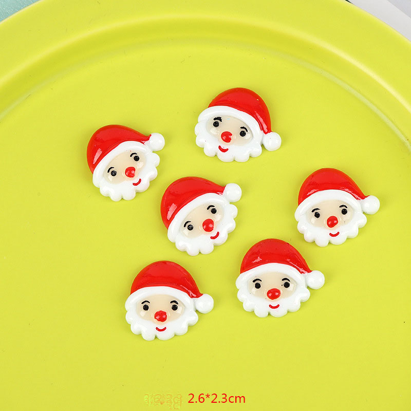 Santa Claus Head 2 2.6*2.3cm