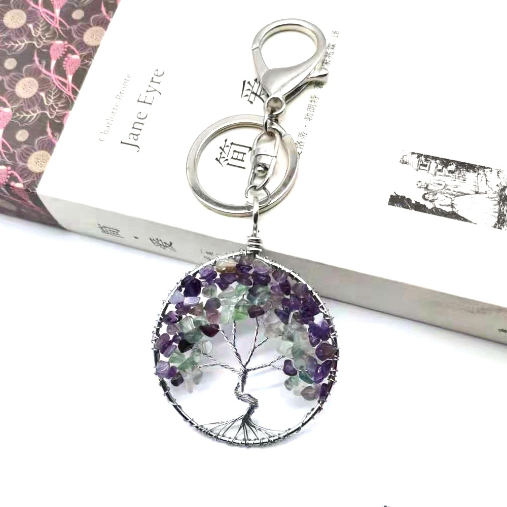 1:Fluorite Keychain