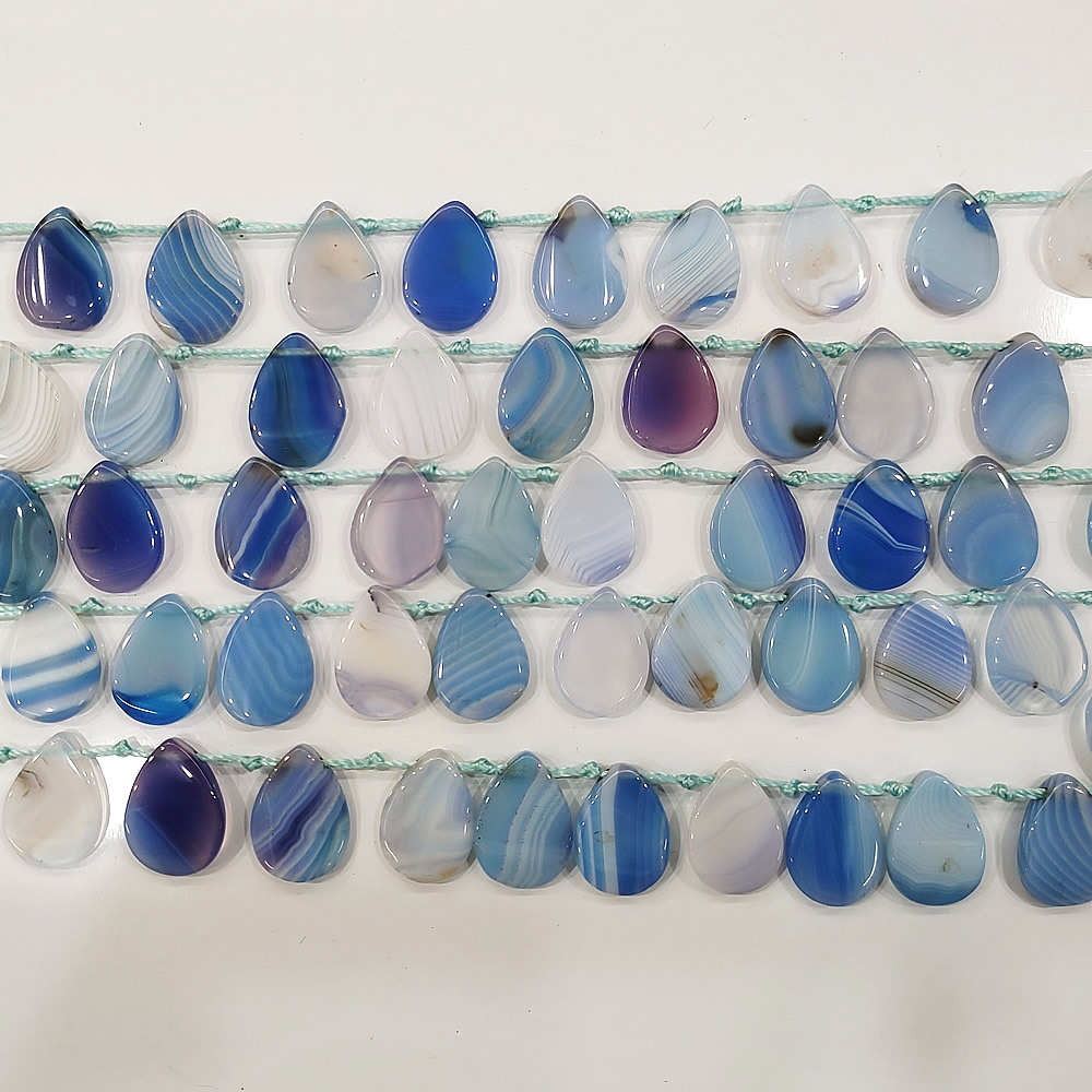 Blue stripe agate