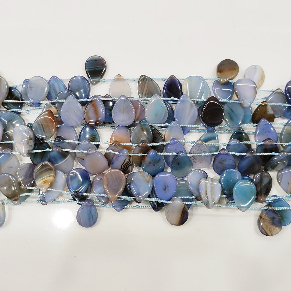 Blue stripe agate