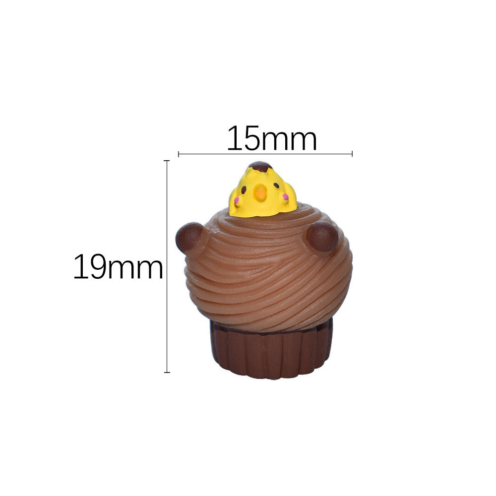 7:Chocolate Cake 19x15mm