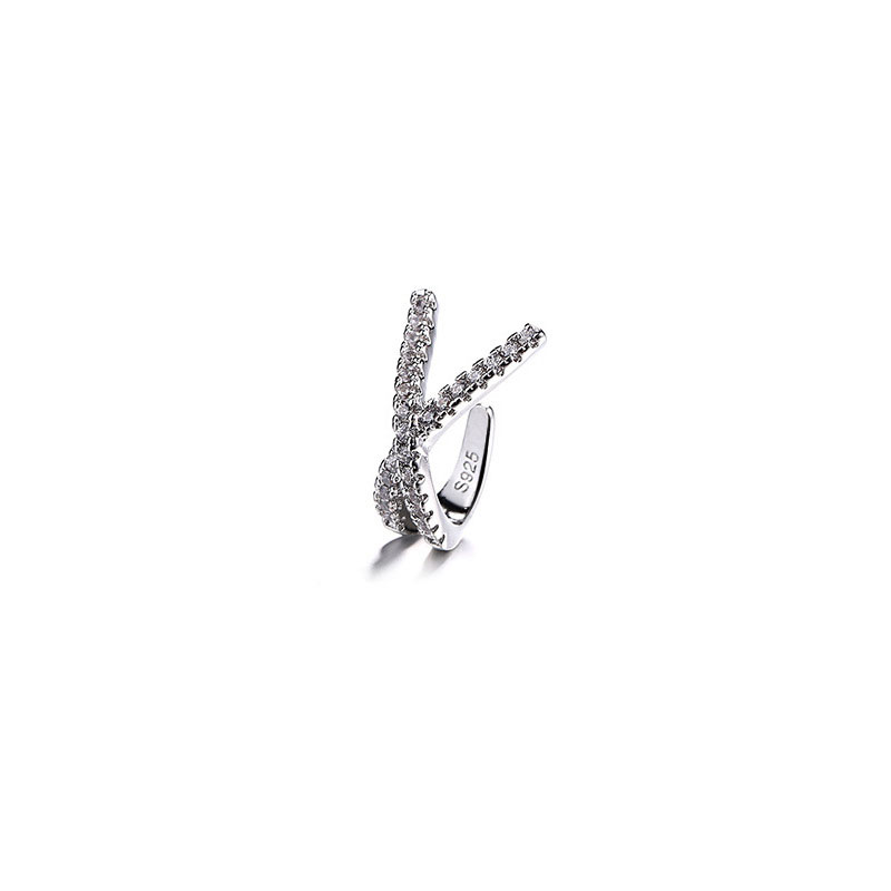 Cross Ear Clip, 15mm