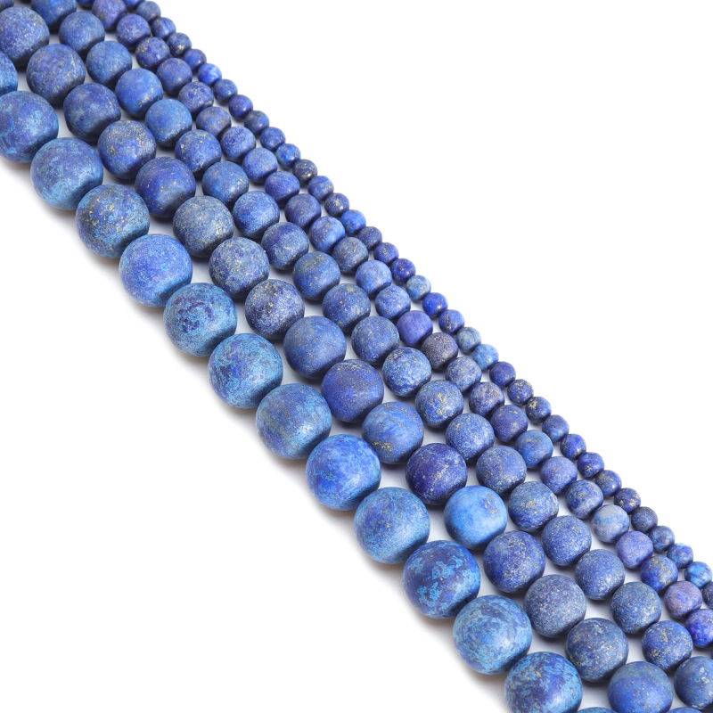 Ground lapis lazuli 12mm