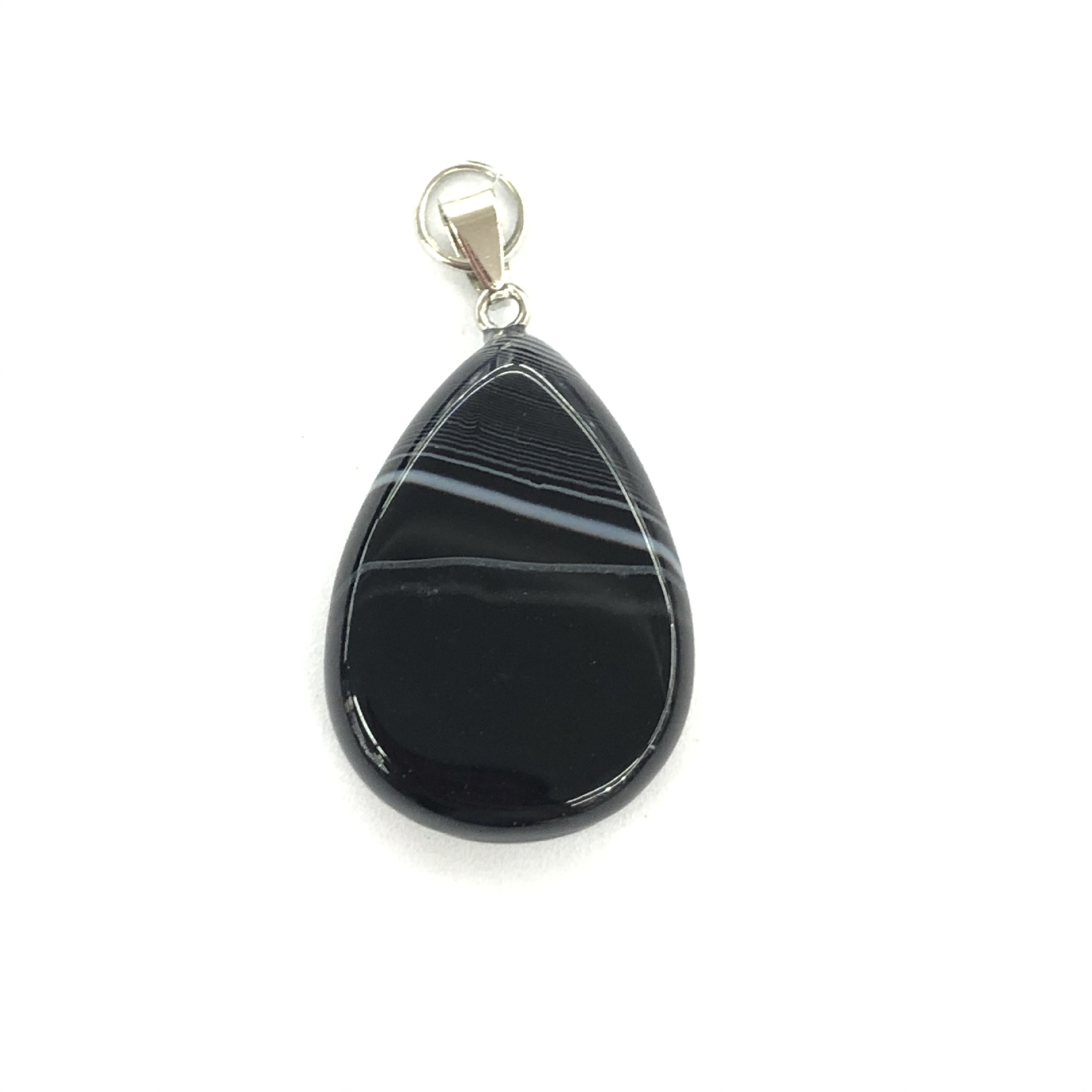 black striped agate