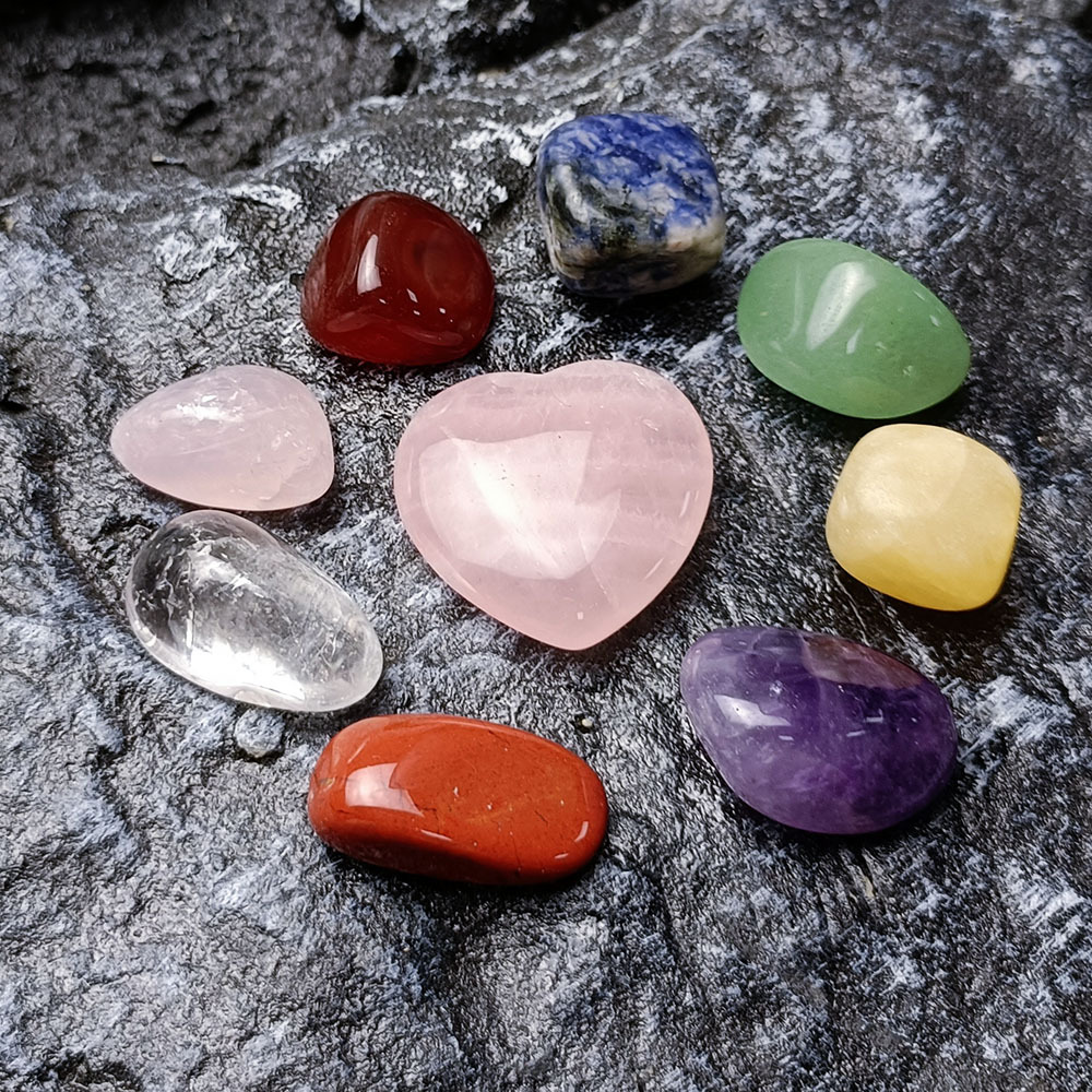 3:Seven Chakras   Love (6x25mm, 12-20mm)