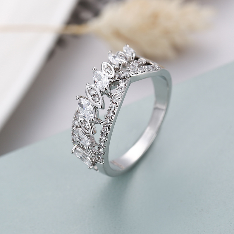 F real platinum plated ring 9