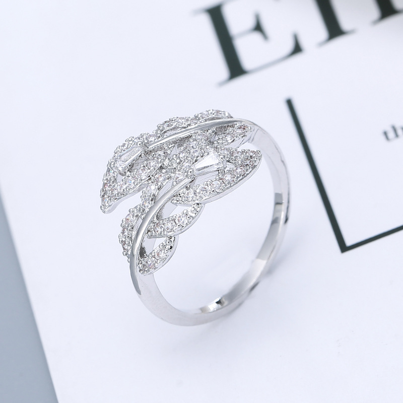 5:E real platinum plated ring 8