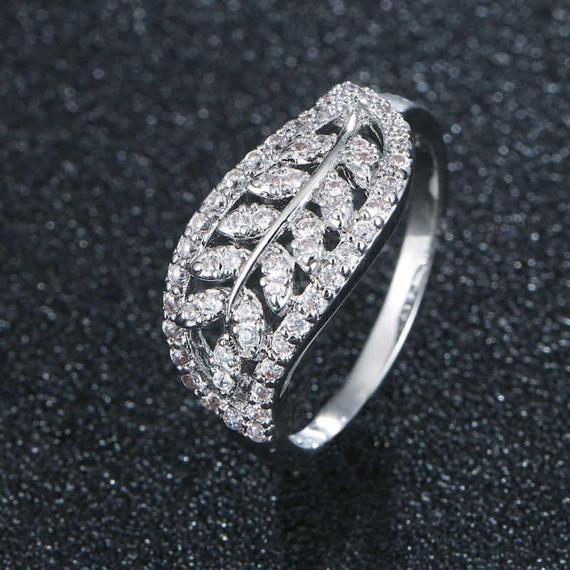 C real platinum plated ring 6