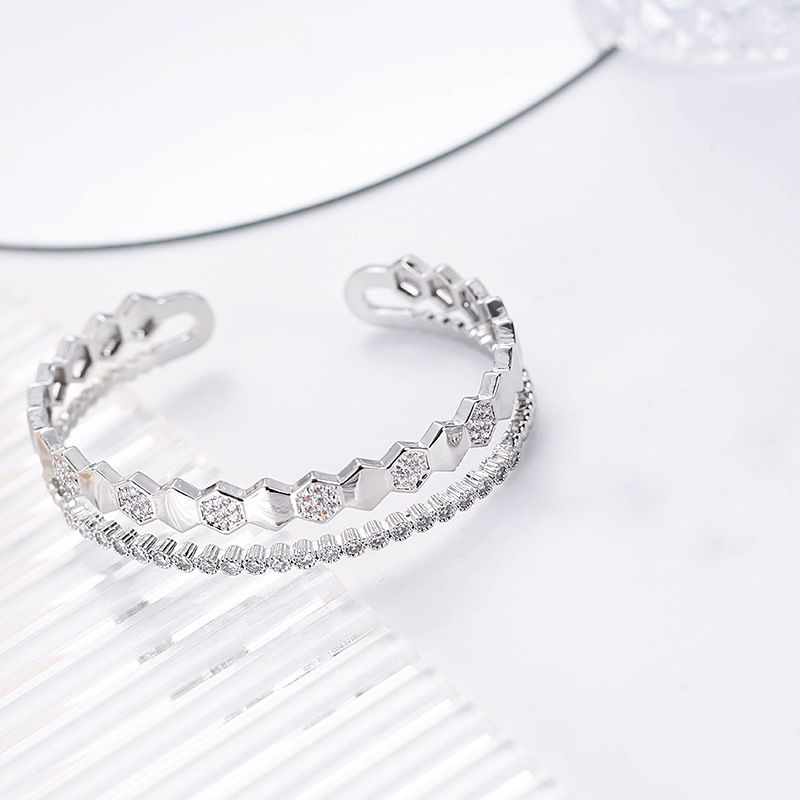 A real platinum plated bracelet