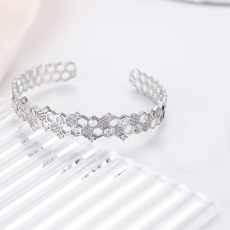 A real platinum plated bracelet