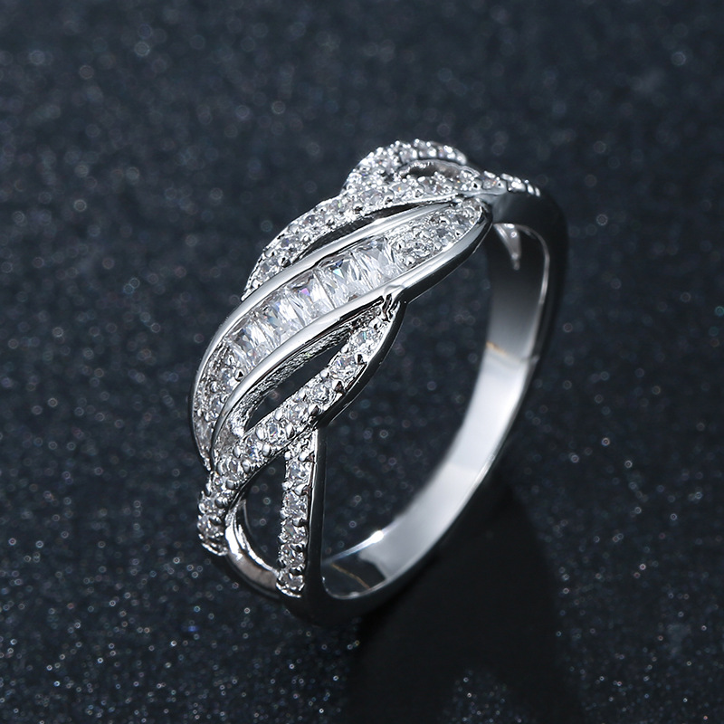 C real platinum plated ring 6