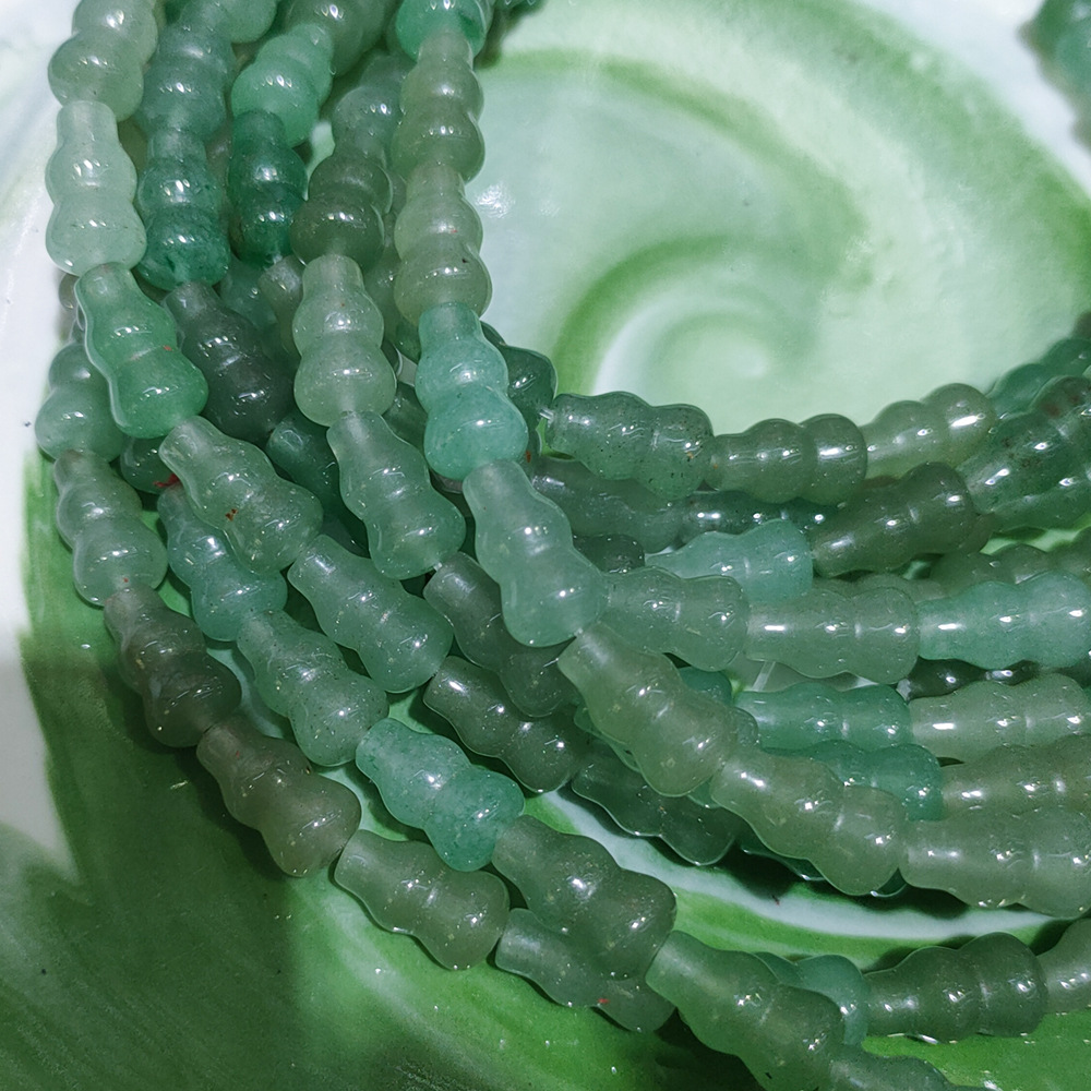 3:Gourd green aventurine jade