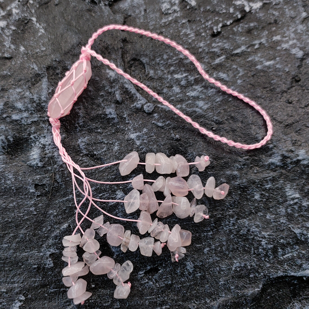 Hexagonal Rose Quartz