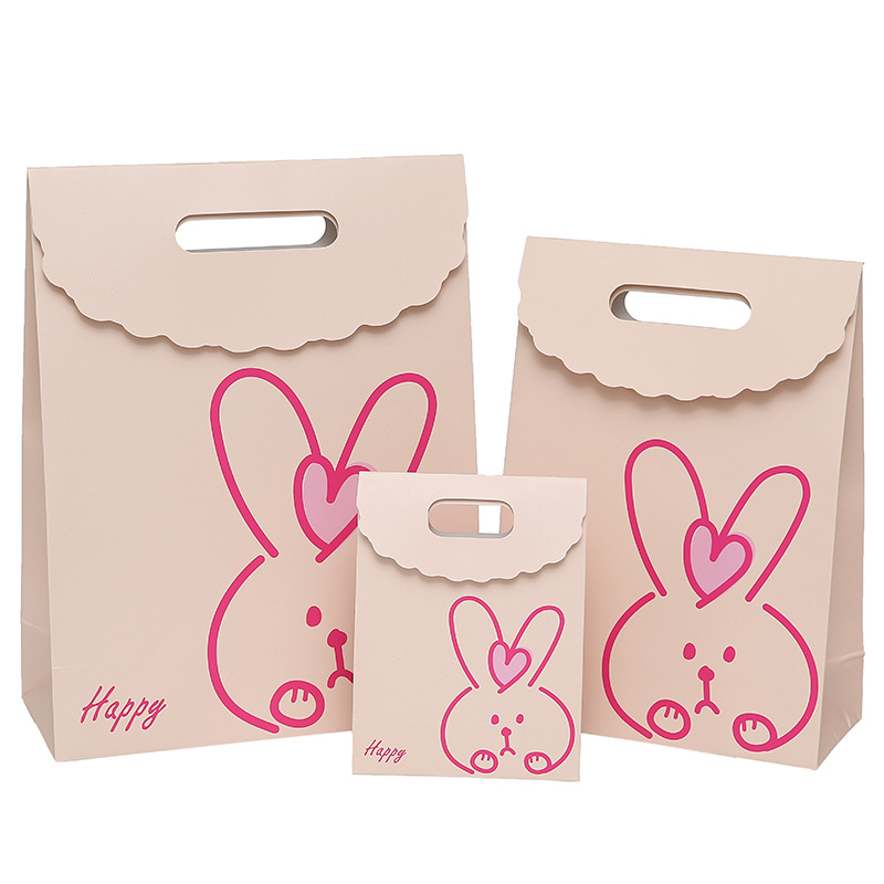 6:Pink Rabbit Large 24x10x32cm