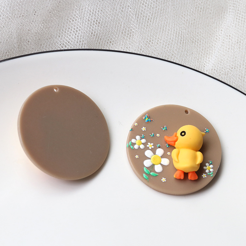 7#Little Yellow Duck 38x38mm