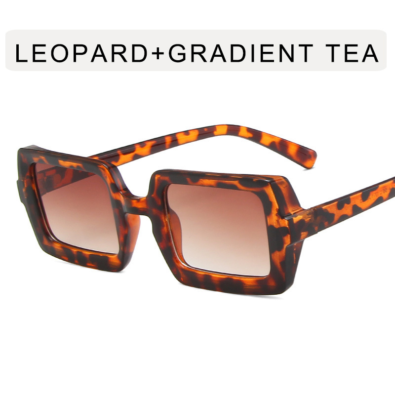 Leopard Frame Double Tea