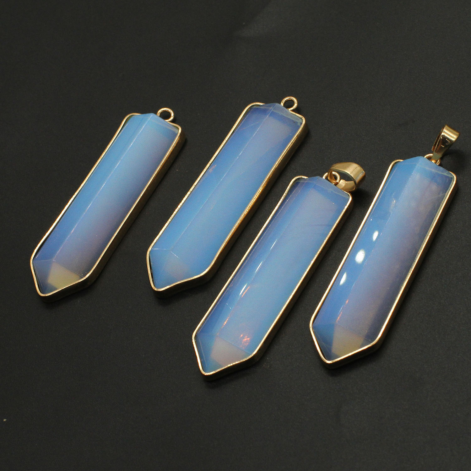 Moonstone glass