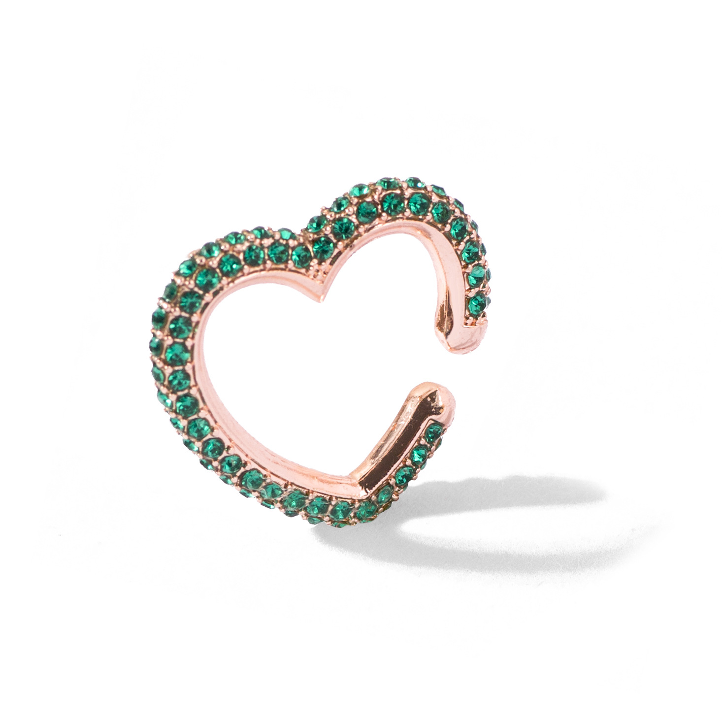 9:Rose Gold Green Diamond