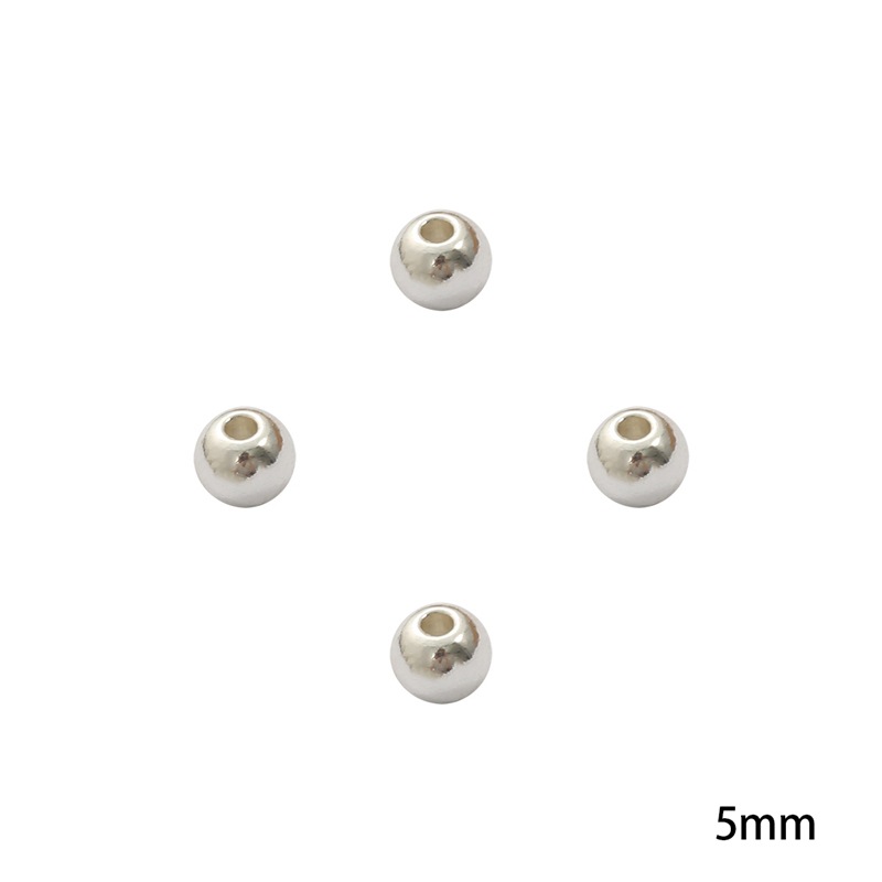 Diameter 5mm, hole diameter about 0.8mm, 6pcs/pack