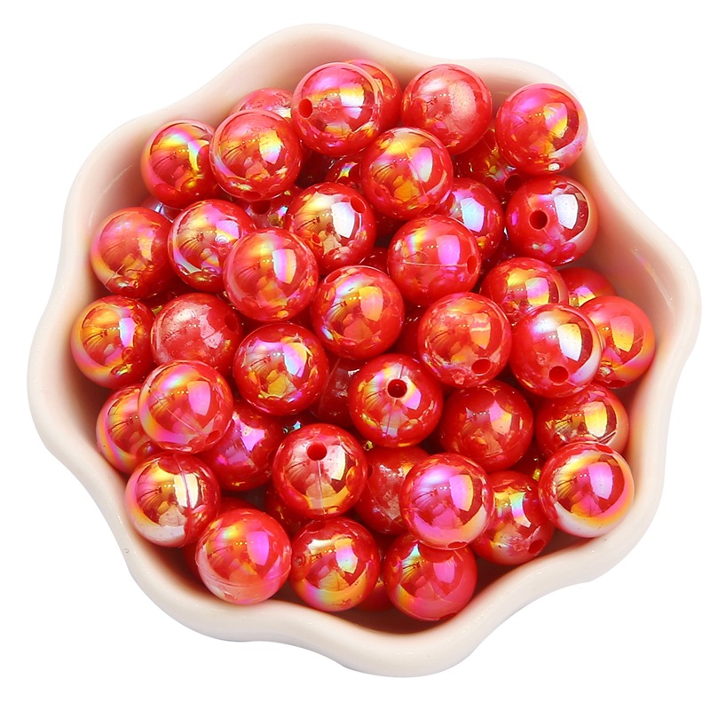 Big red 10mm diameter 2mm aperture 30 PCS/pack