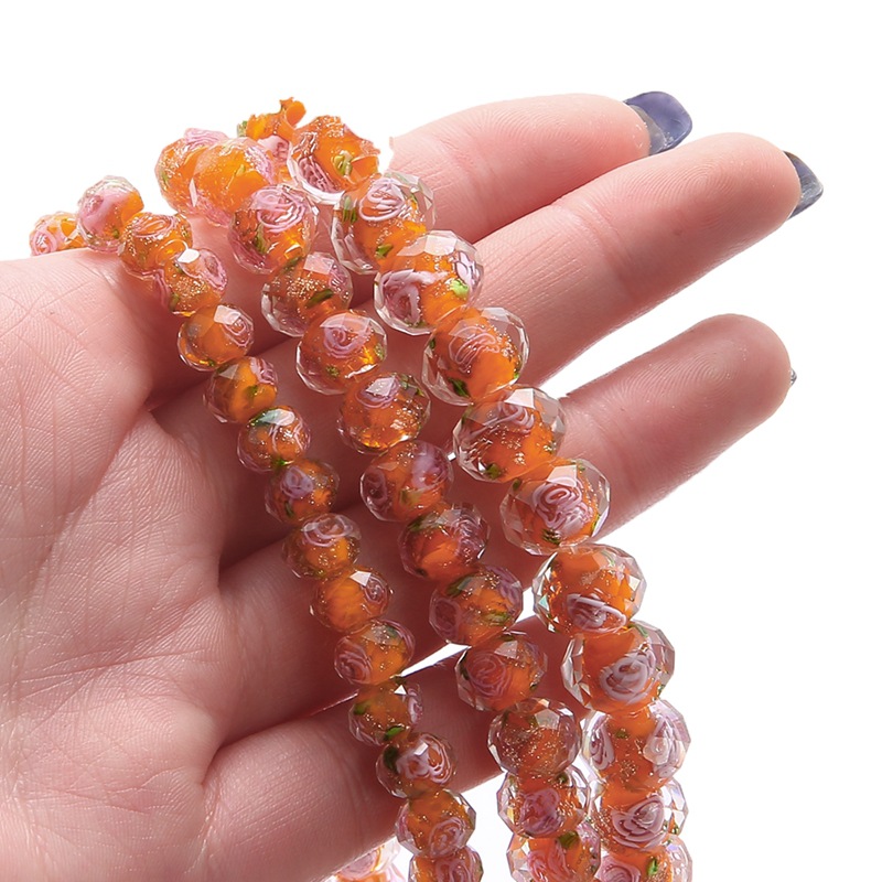 Orange 12mm in diameter 9mm in thickness 2mm in ap