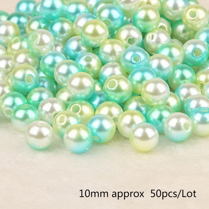 4:Sky blue light green diameter 10mm