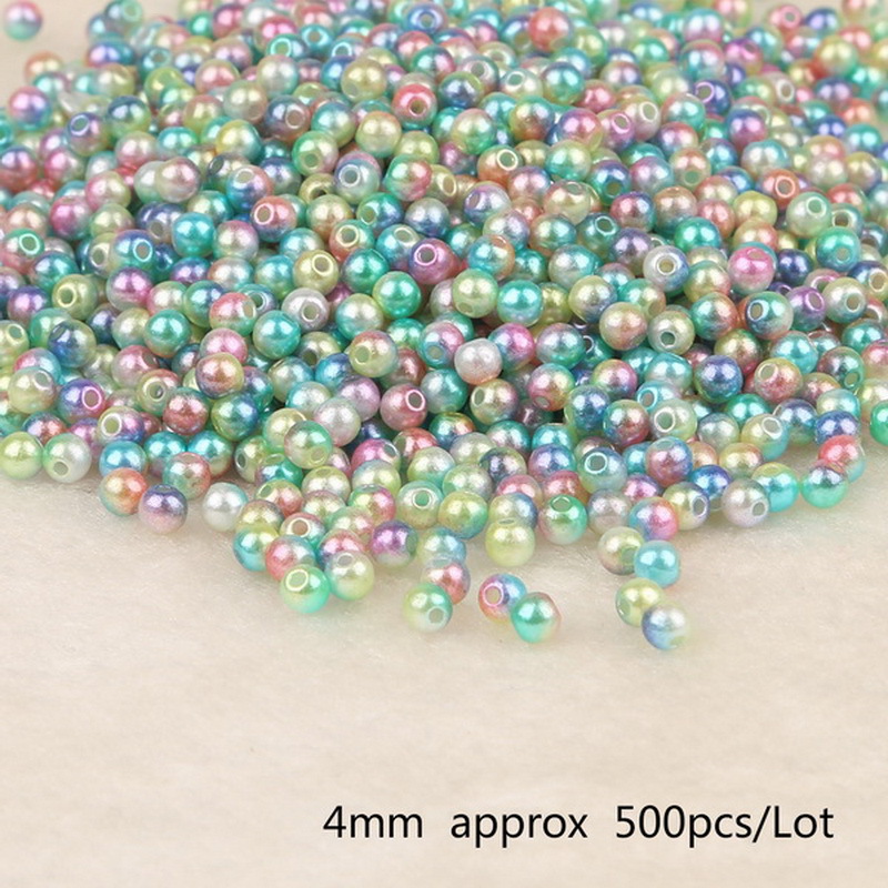 24:Purple blue light green diameter of 4mm