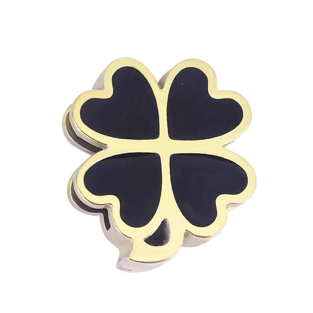 Four Leaf Clover, Gold Black