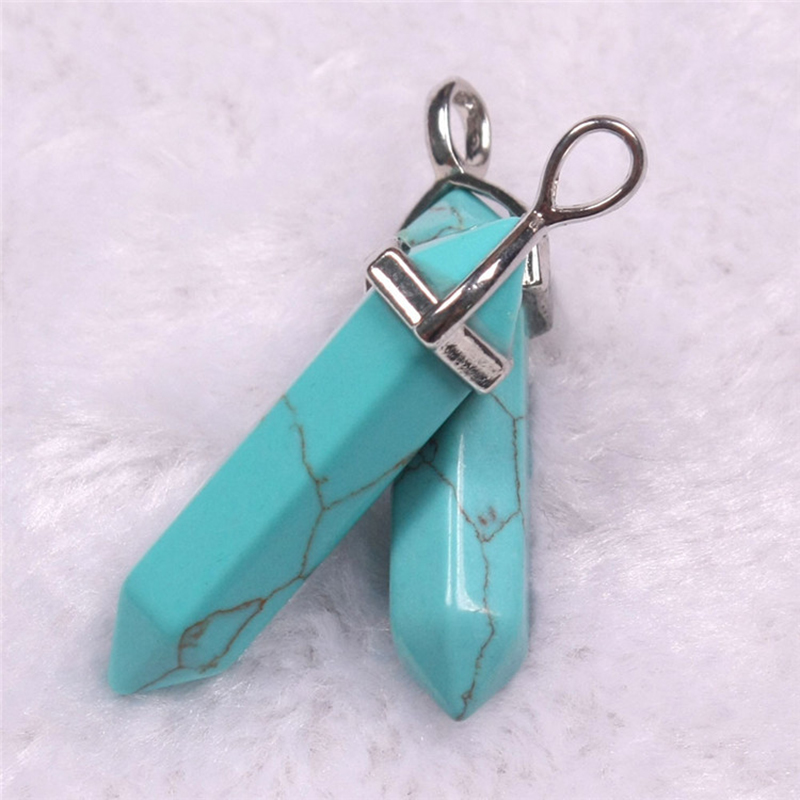 18# Turquoise (synthetic material)