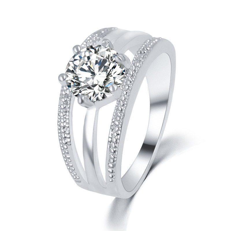 C real platinum plated ring 8